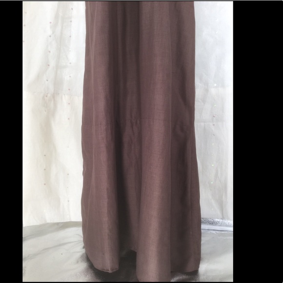 BCBG Small Brown Halter Maxi Sun Dress - Picture 9 of 13